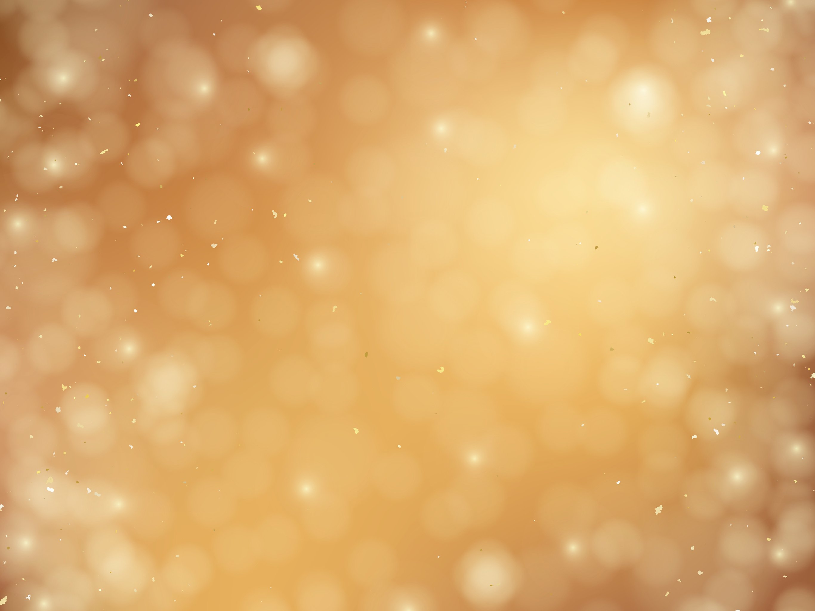 Golden Bokeh Background